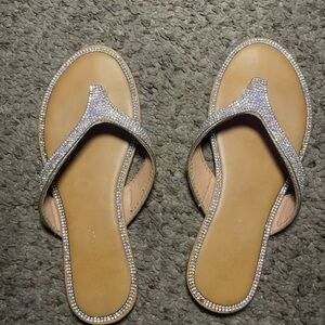 Women's Rhinestone Embellished Sandals